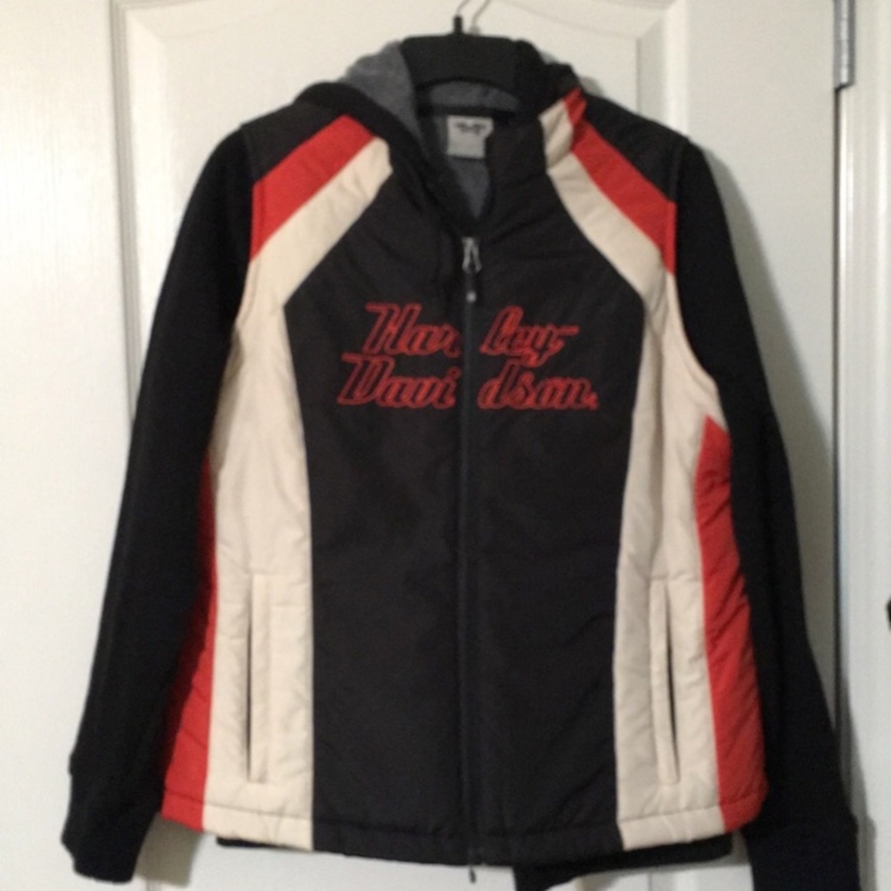 Rare Harley-Davidson Vest & Hoodie Vintage Jacket